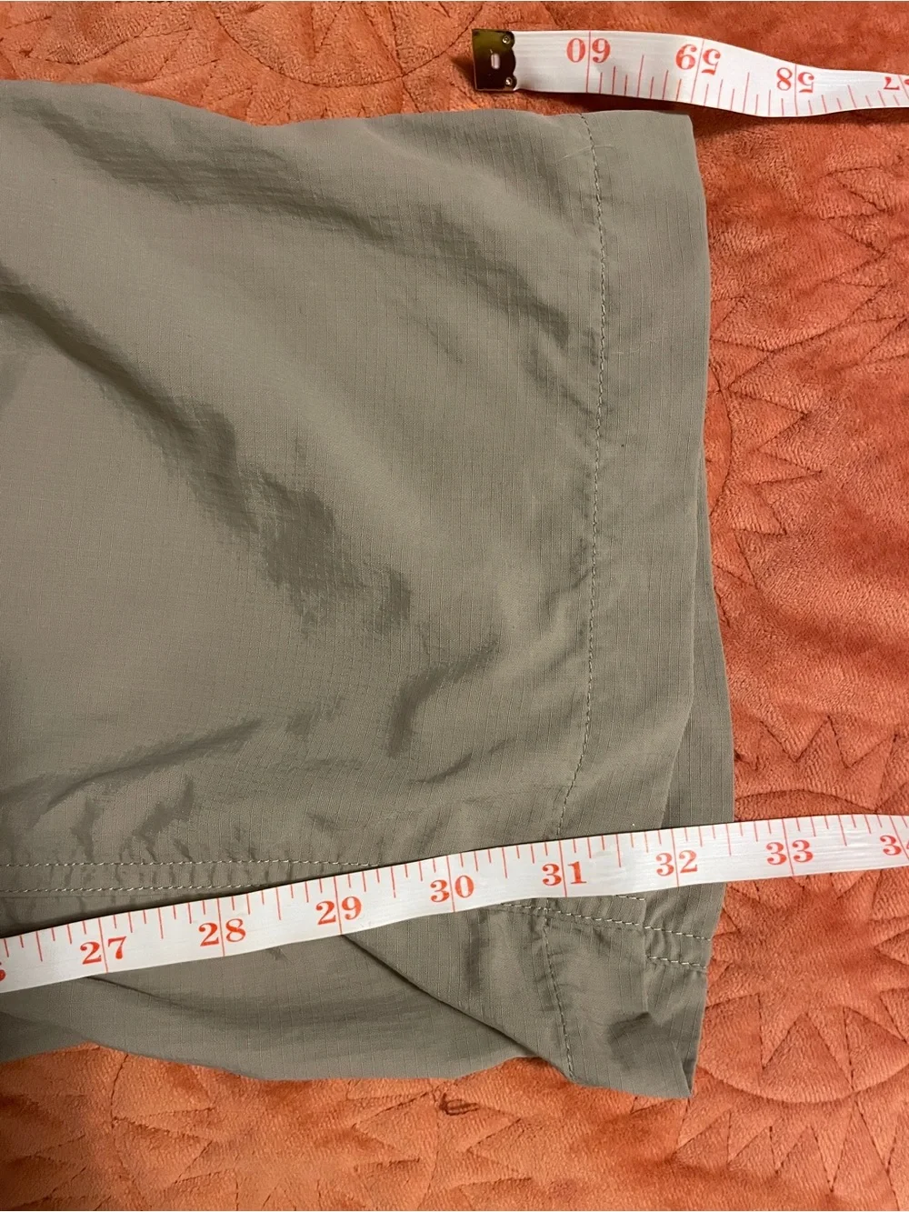Columbia Convertible Hiking Trekking Outdoor Pants 38x32 Men's